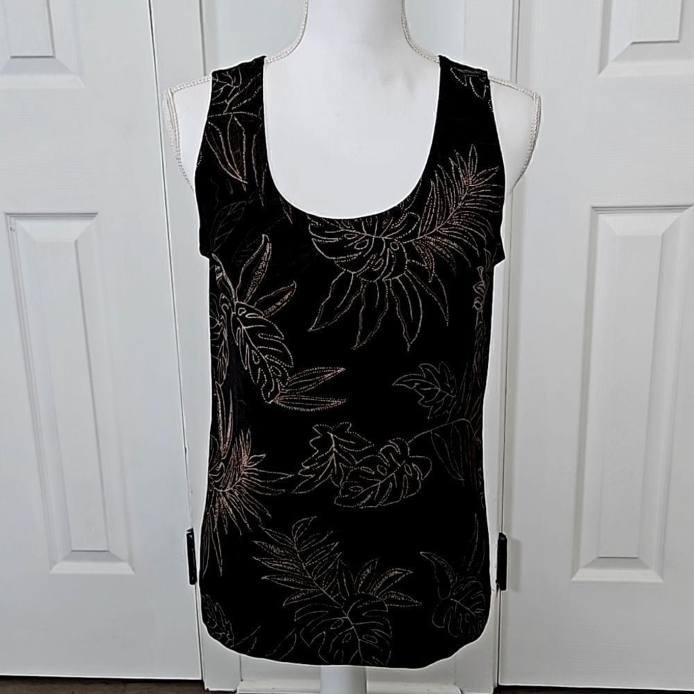 Chico's sleeveless black tank